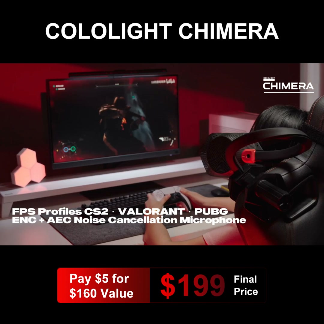 Meet the Gaming Headset You Never Have to Wear