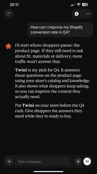 Answer shoppers, sell more