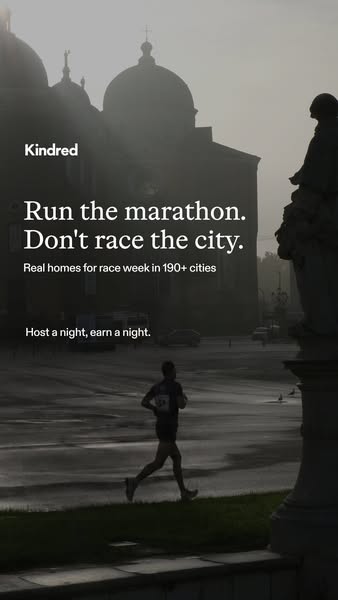 Race the marathon, not the city.