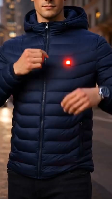 One-click automatic heating jacket