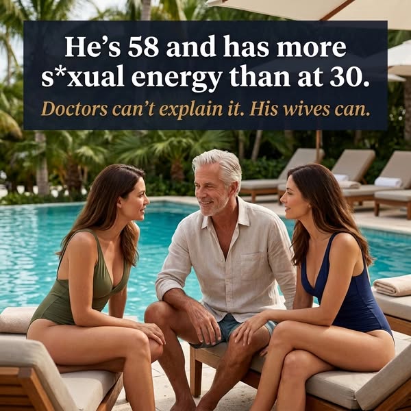 He is 58 and has more sexual energy than at 30. Doctors cannot explain it. His wife can.
