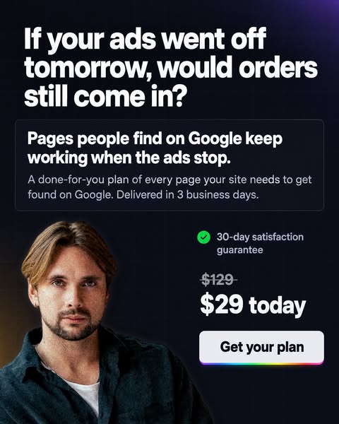 Your full SEO page plan ($29)