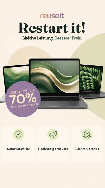 Bis zu 70 % sparen >>