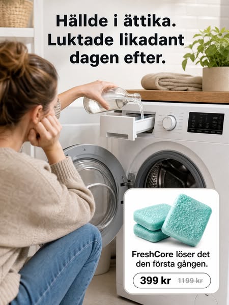 Vik ner gummilisten. Titta i vecket.
