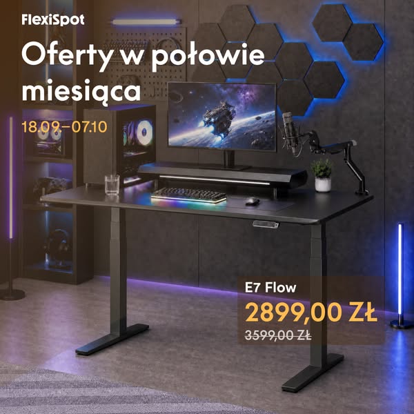 Sprawdź promocje FlexiSpot i znajdź coś dla siebie!