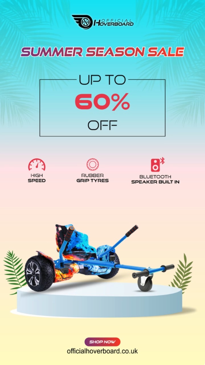 Anúncio de Hoverboard UK