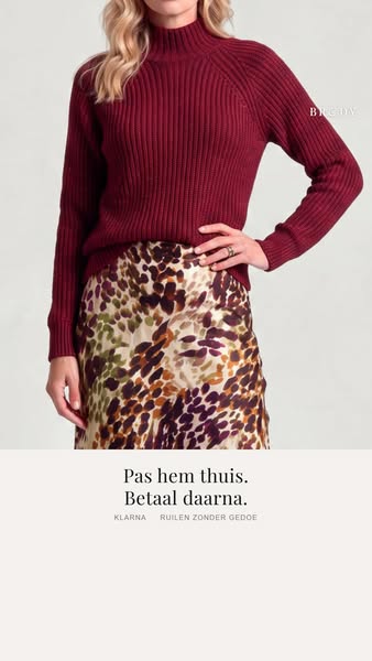 Pas het thuis. Betaal daarna.