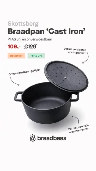 Eén pan = levenslang plezier