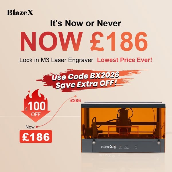 5W Laser Engraver only £186