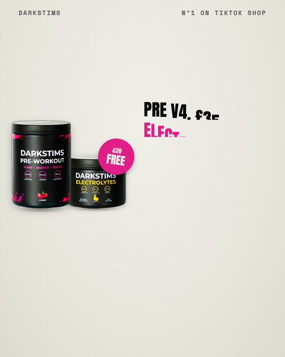 Buy PRE V4, Get Electrolytes FREE