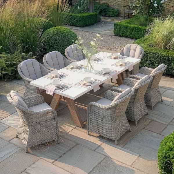 8-Seat Garden Dining Set – Only £549.95!