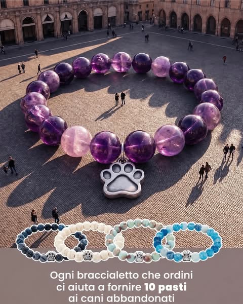 Bracciale Cuore di Zampa