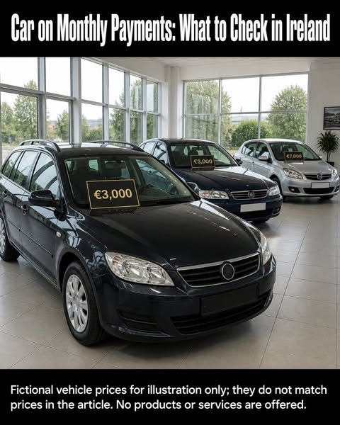 Car Instalments in Ireland: What to Check