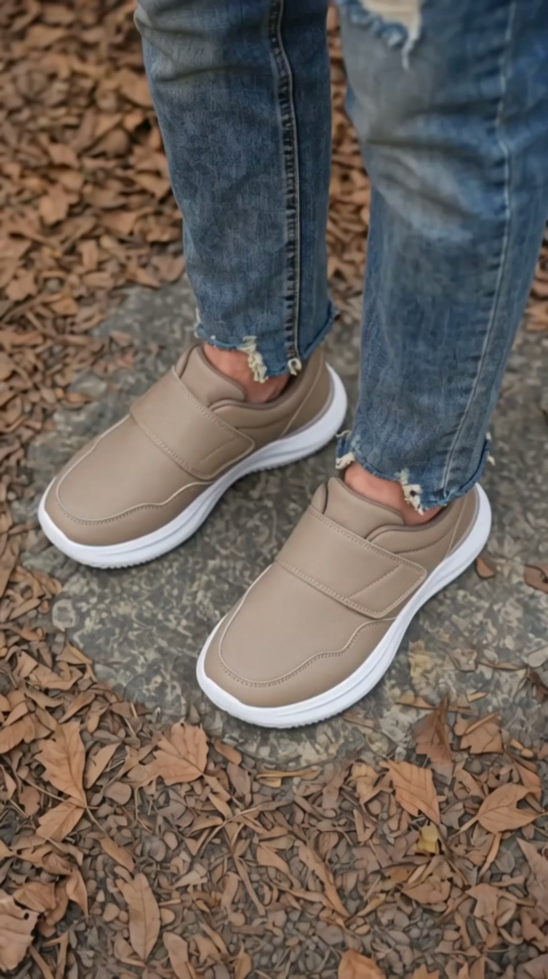 Limited Time Sale 50% OFF - Men's Genuine Leather Walking Shoes