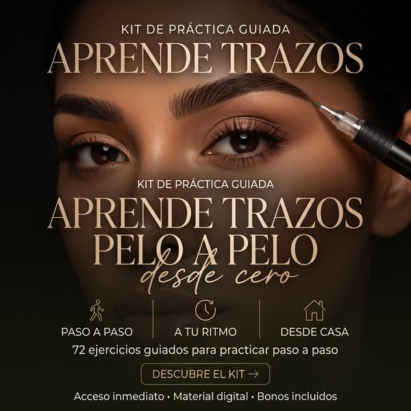 Kit de Práctica Guiada Hair Stroke