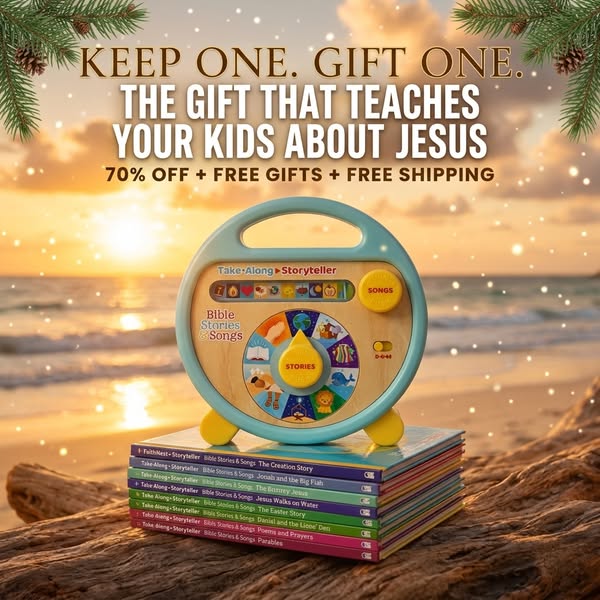 Back In Stock: The Bible Storyteller That Sold Out 12 Times Last Year