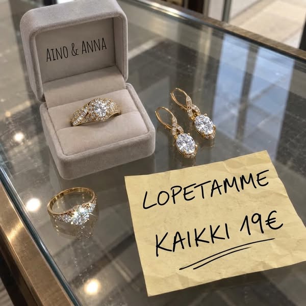 Kimaltavat korut jopa -80%.