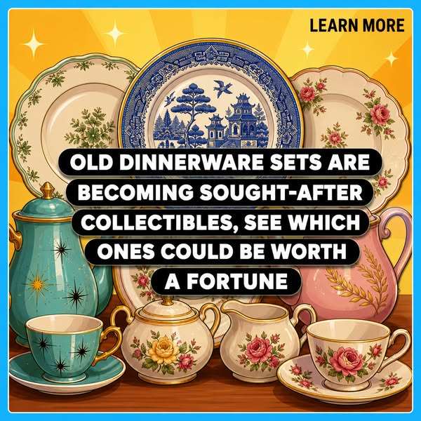 Vintage Dinnerware Sets Worth Collecting