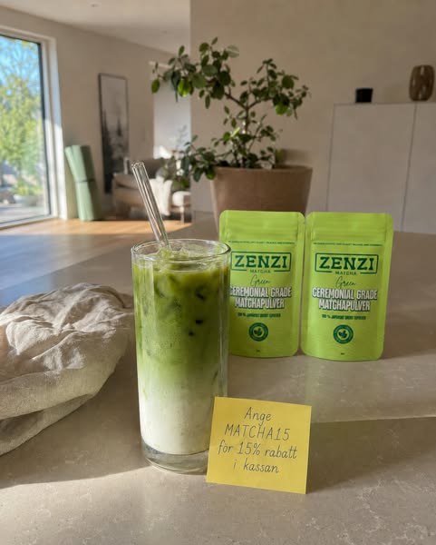 15% med koden MATCHA15