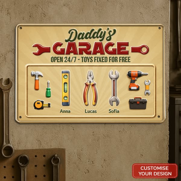 Personalised Metal Sign