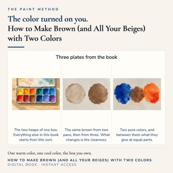 How to Make Brown (and All Your Beiges) with Two Colors