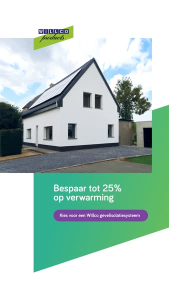 Ontdek gevelisolatie van Willco Products