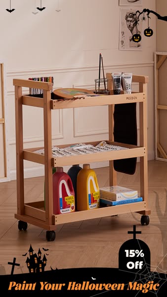 Unlock Your Creative Space with MEEDEN Art Cart