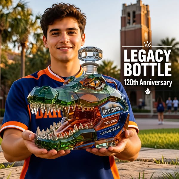 120th Anniversary Alligator Decanter – Bold Gator Spirit Meets Timeless Craftsmanship | Collector’s Edition