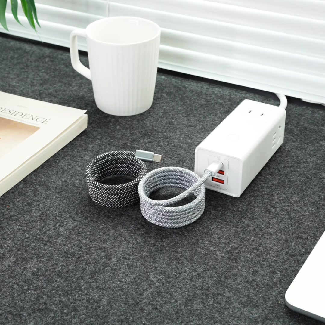 Magnetic Anti-tangle Cable