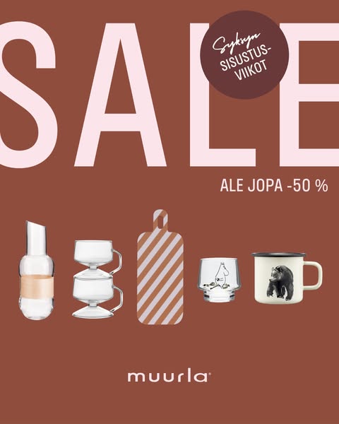 Syksyn Sisustusviikot ovat täällä!