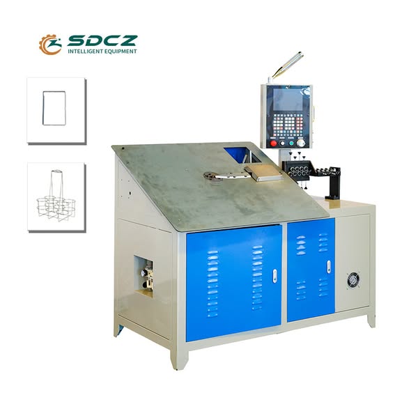 China Factory Cost-Effective Fully Automated 3-Axis 1.5-4mm 2D Wire Bending Machine for Agricultural Equipment
