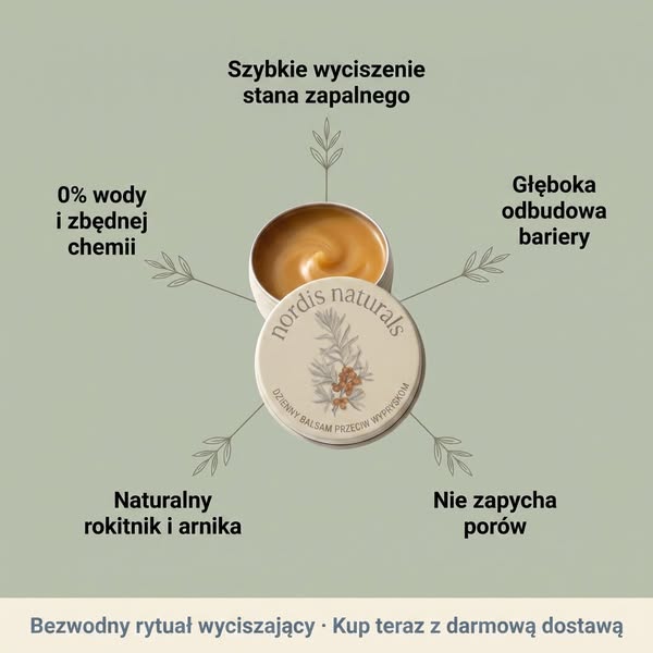 Rytuał 3 kroków na wypryski