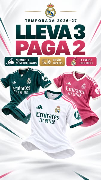 REAL MADRID 2026/27 — ¡NUEVA TEMPORADA, MISMA GRANDEZA!