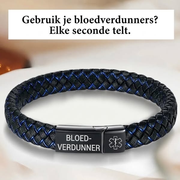 Deze armband kan een leven redden.