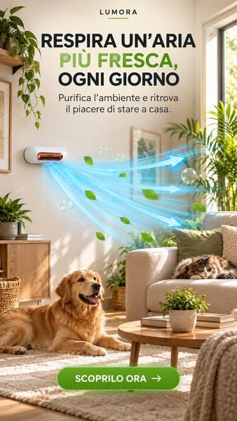 LUMORA PUREFLEX™ - Controllo Odori Facile!