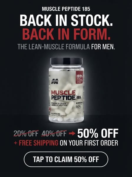 Back in Stock. 50% OFF + Free Shipping