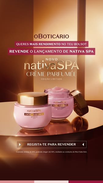 Lucra até 40% com Nativa Spa