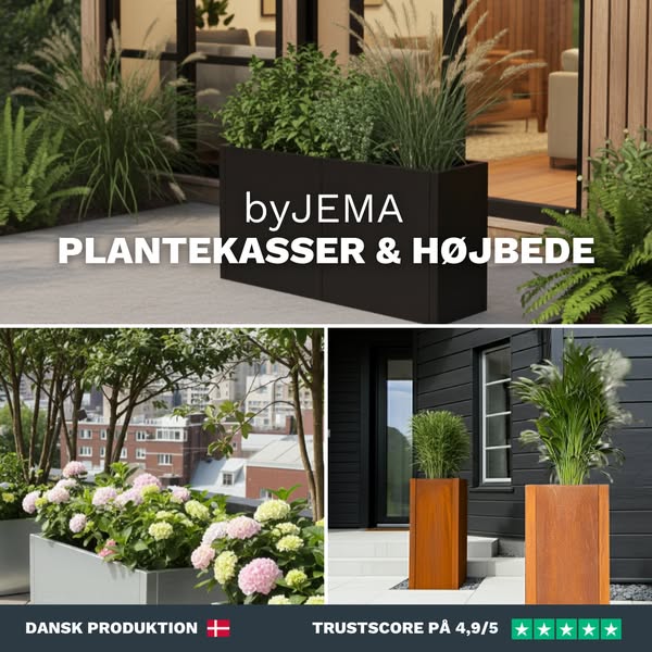 Plantekasser i god kvalitet fra byJEMA