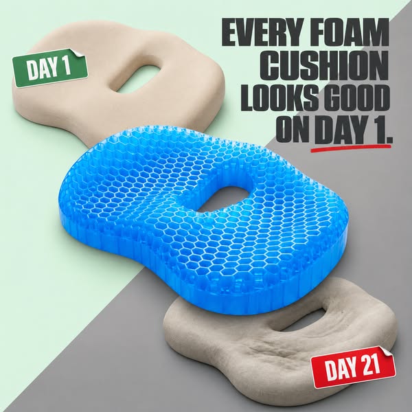 Trusted by 14,000+ seniors who were tired of foam cushions that flatten, shift, and stop working. - Stops ...