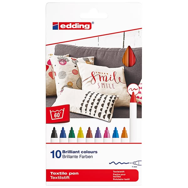 Textilmarker Edding 4600, basic