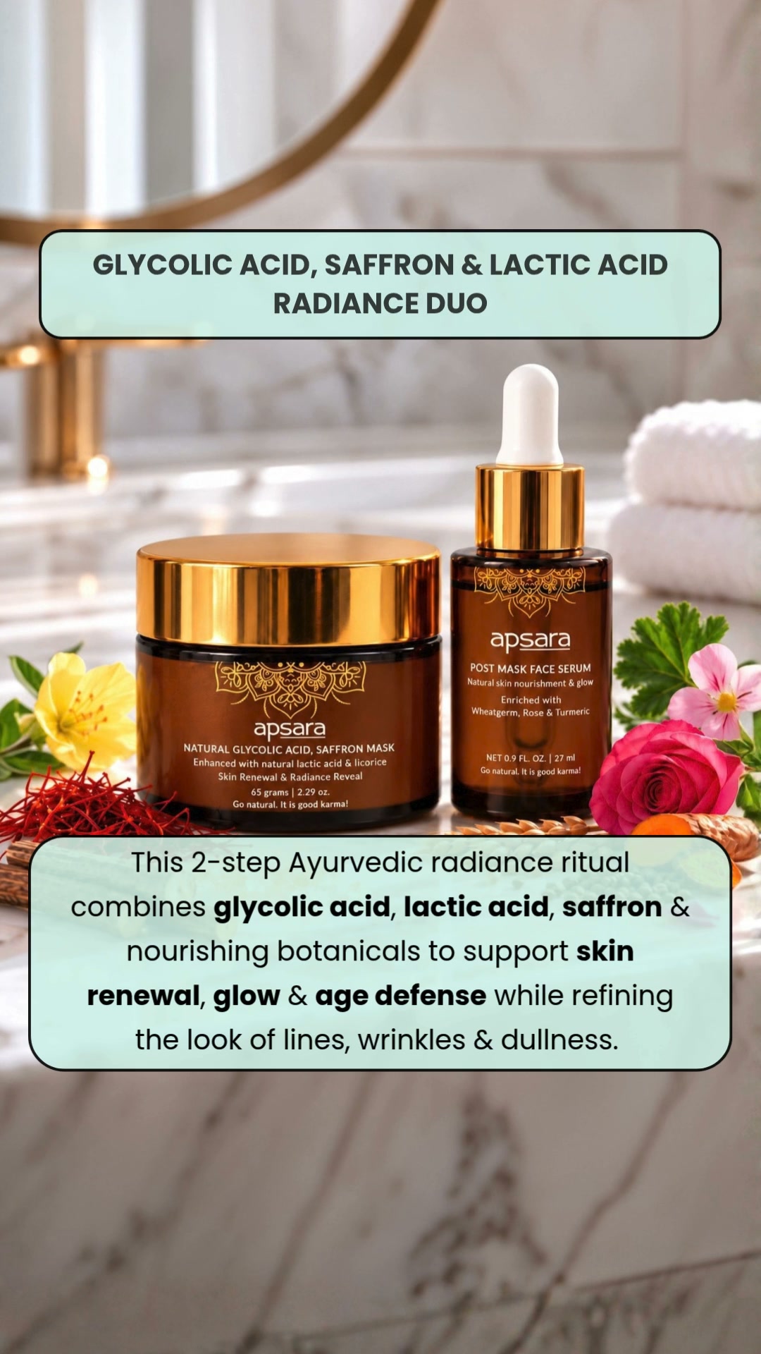 Glycolic, Saffron Radiance Reveal is here