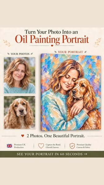 Turn Your Photos Into a Oil paint Style Portrait