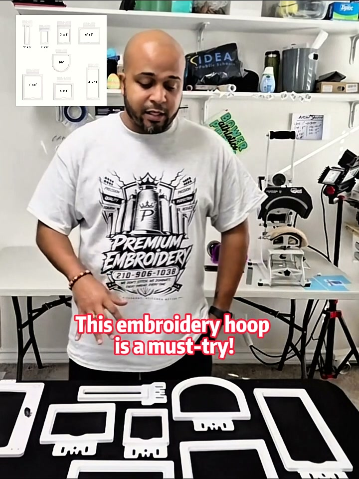 4-in-1, 6-in-1 & 8-in-1 Hoop Kits