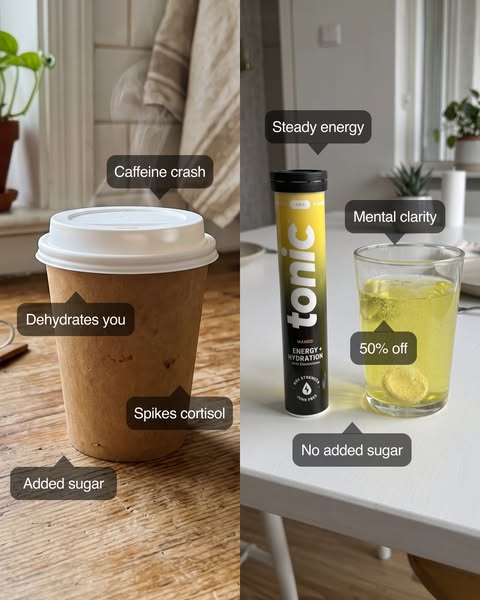 50% OFF Energy + Hydration