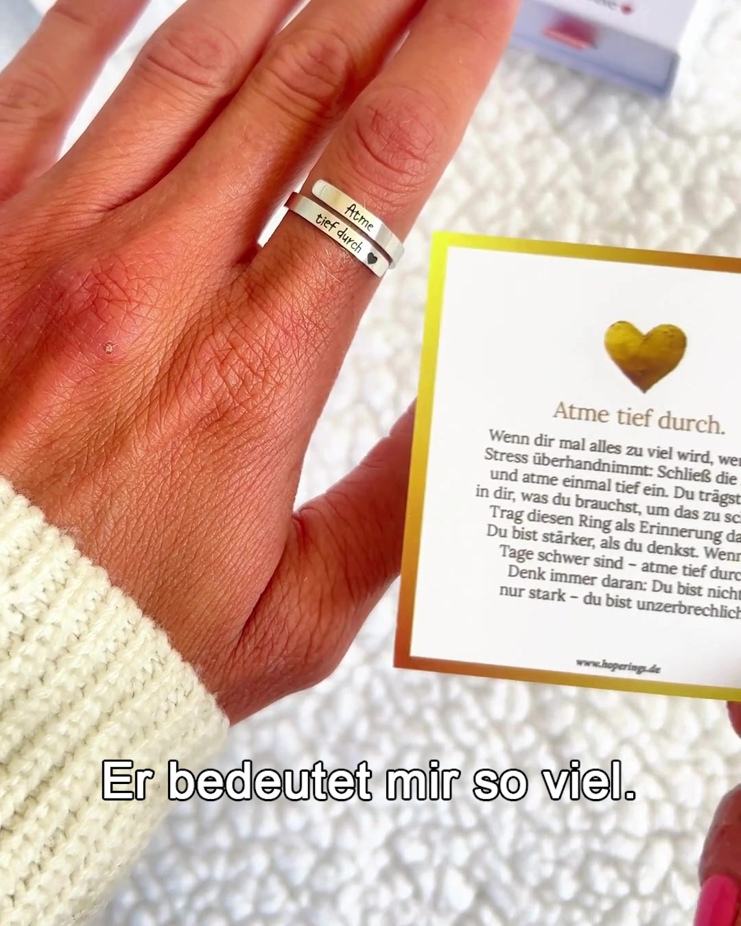 Ring „Tief durchatmen“