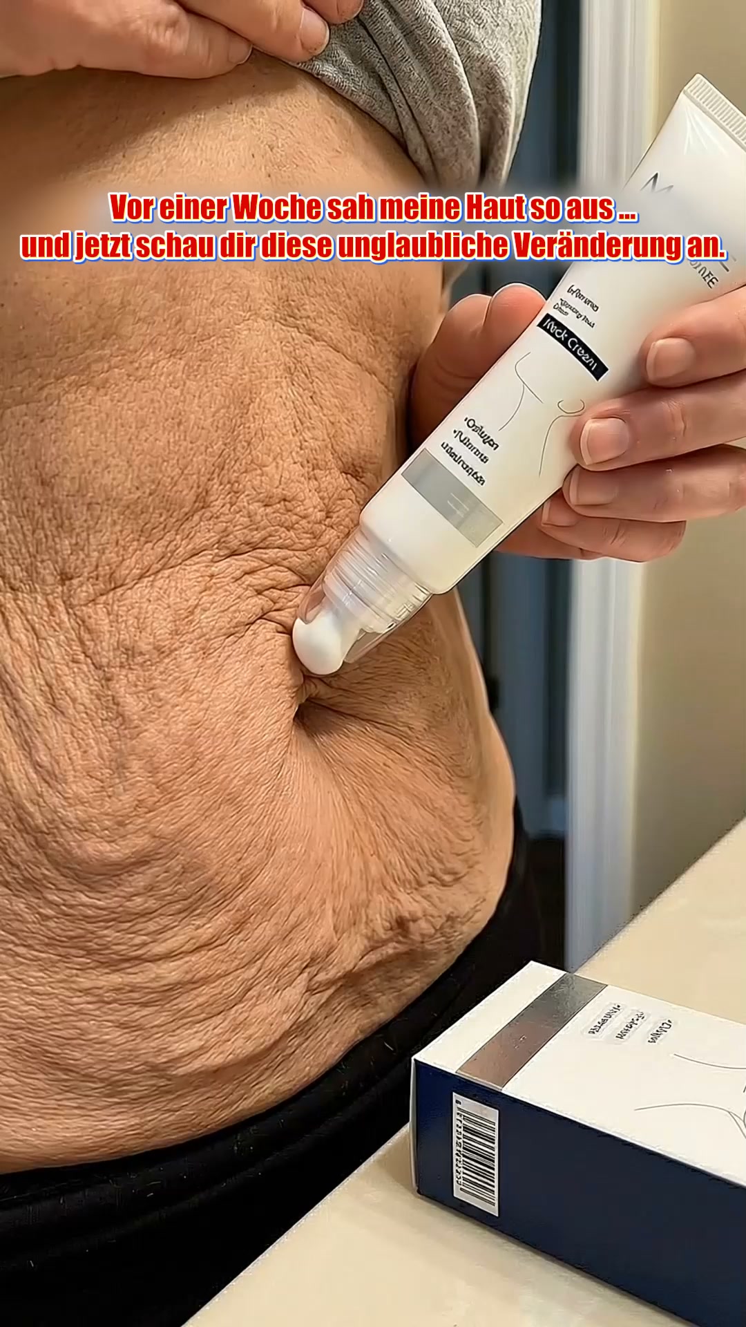 Sofort‑Effekt! Fulleren Halscreme – Falten weg, Haut straff & geliftet