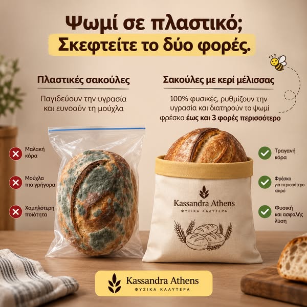 Διαβάστε αυτό αν το ψωμί σας δεν διατηρείται για περισσότερο από 3 ημέρες