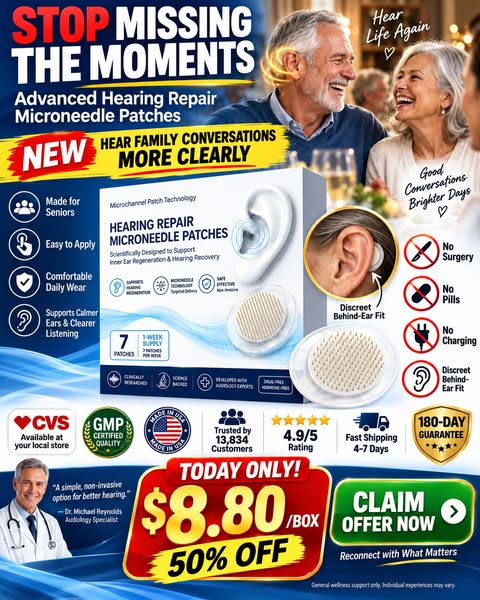 The $8.8/boxes "Hack" That Replaces $4,000 Hearing Aids.