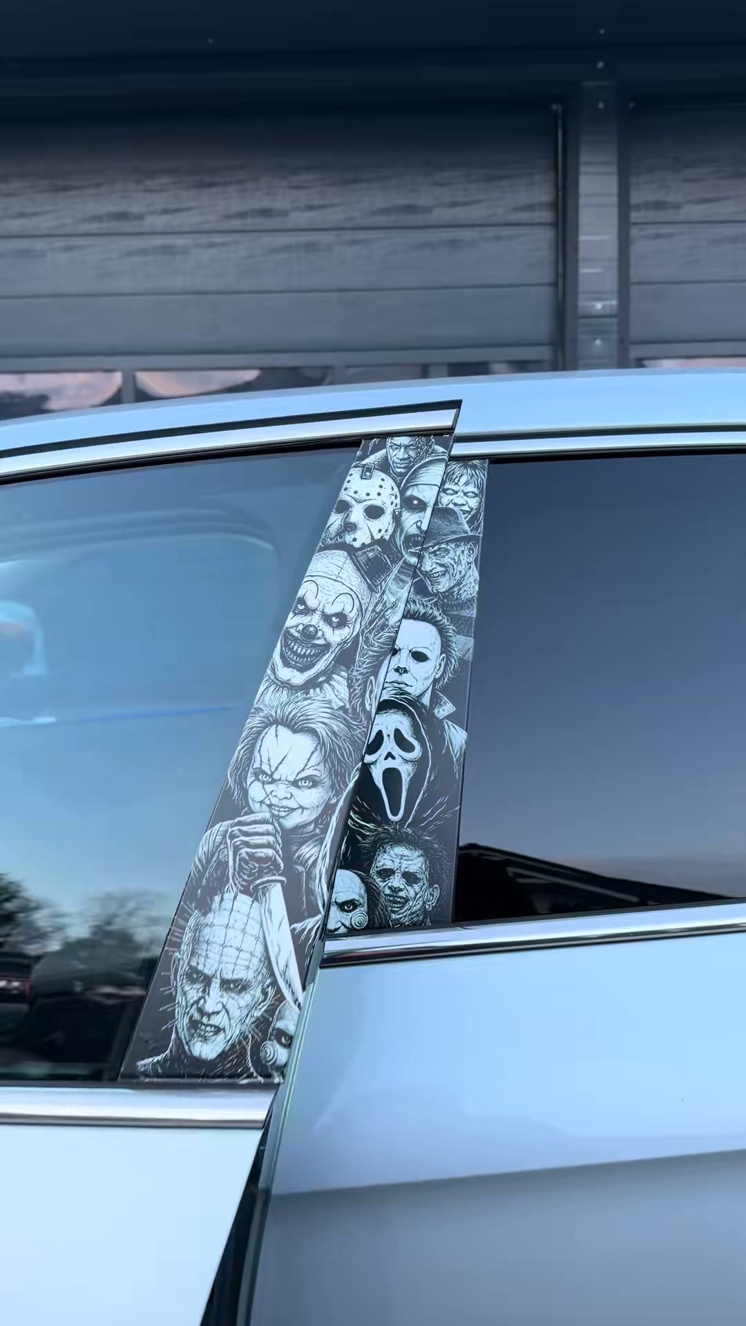 Car Pillar Wraps That Freak People Out