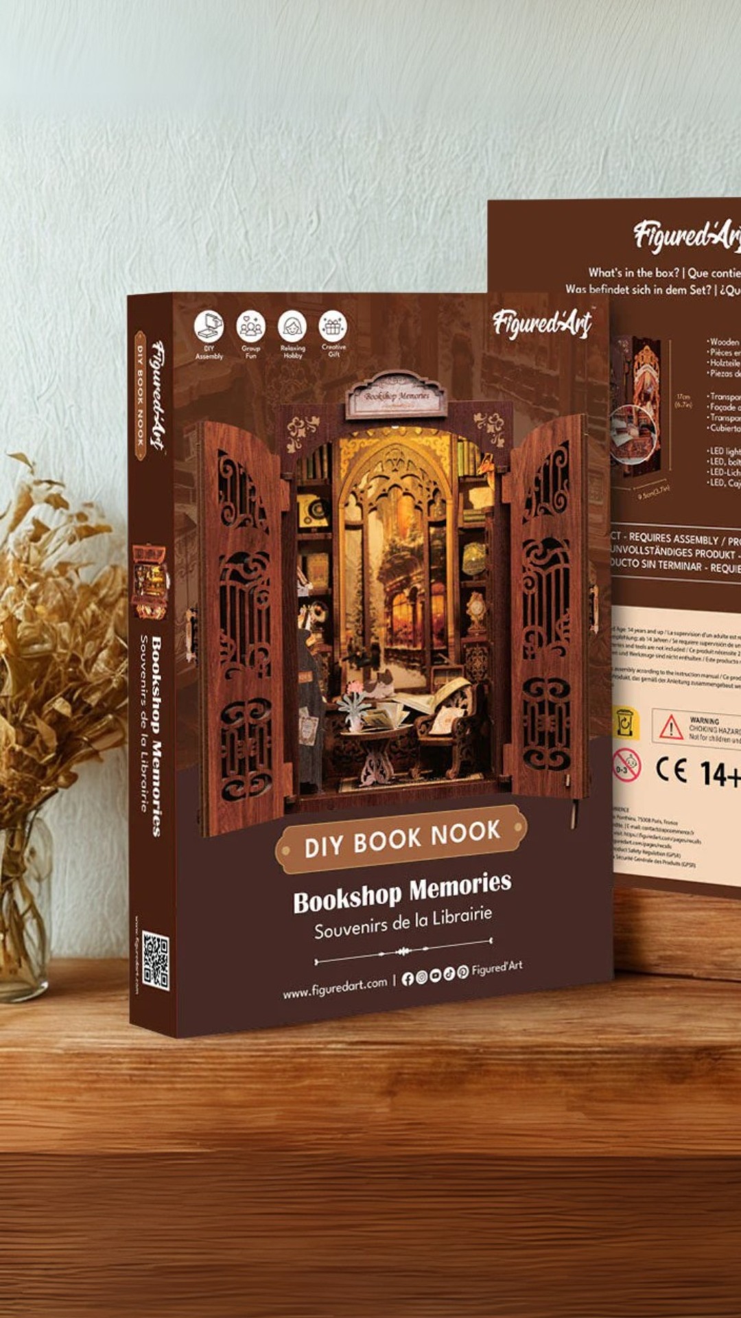 Anúncio de DIY Book Nook Kit